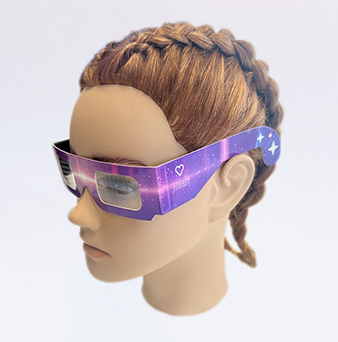 Brille Herzeffekt